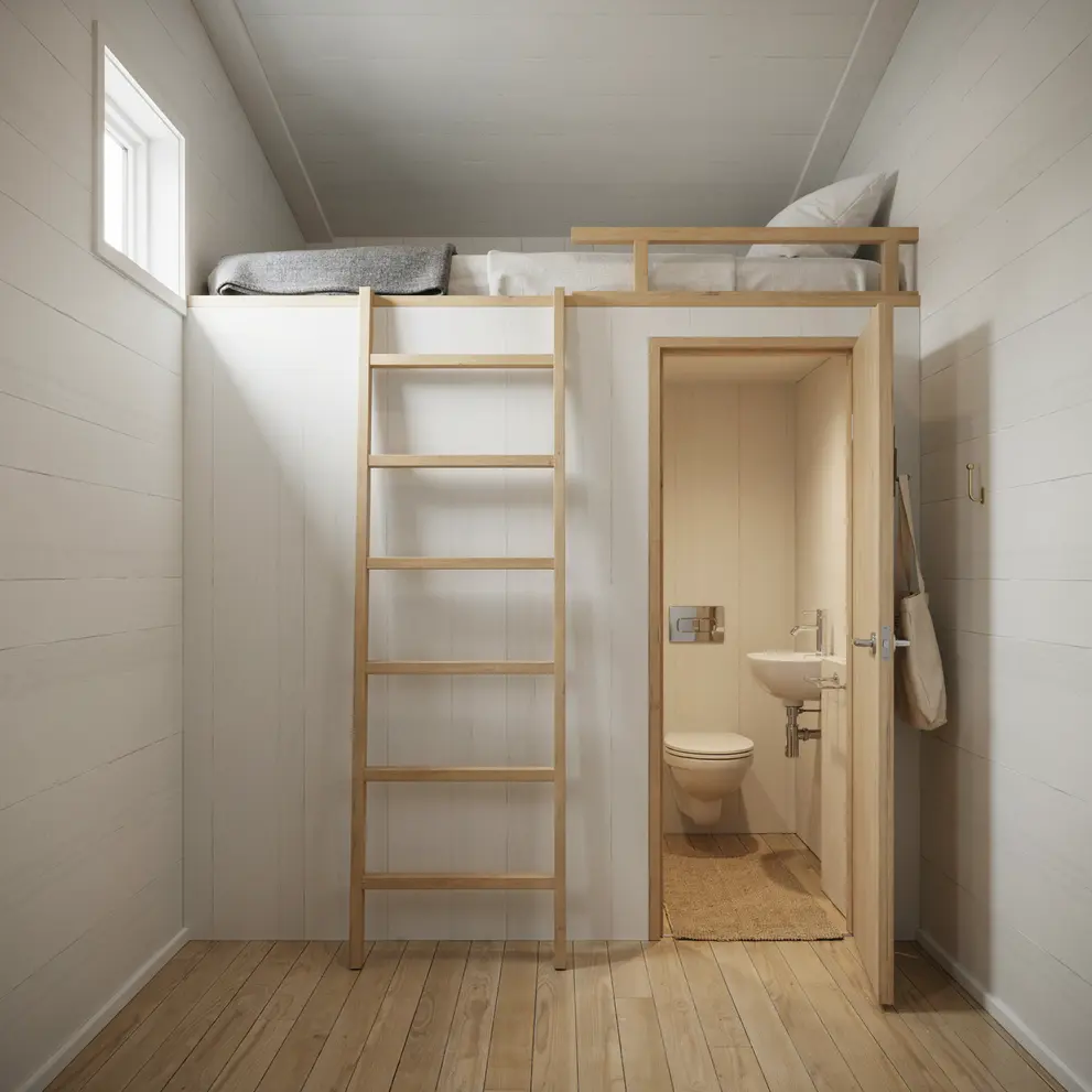 bygga friggebod med toalett loft varmdo stockholm