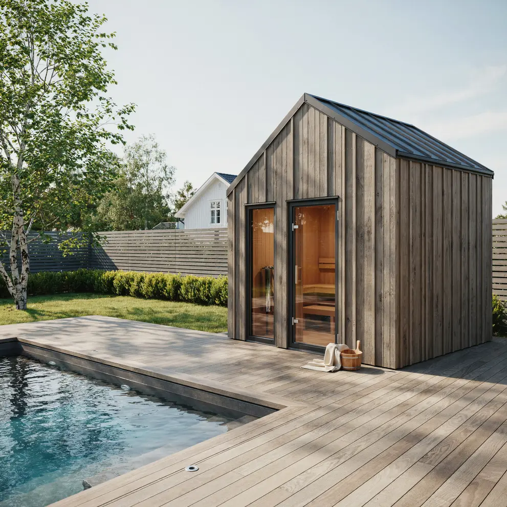bygga poolhus med bastu varmdo stockholm